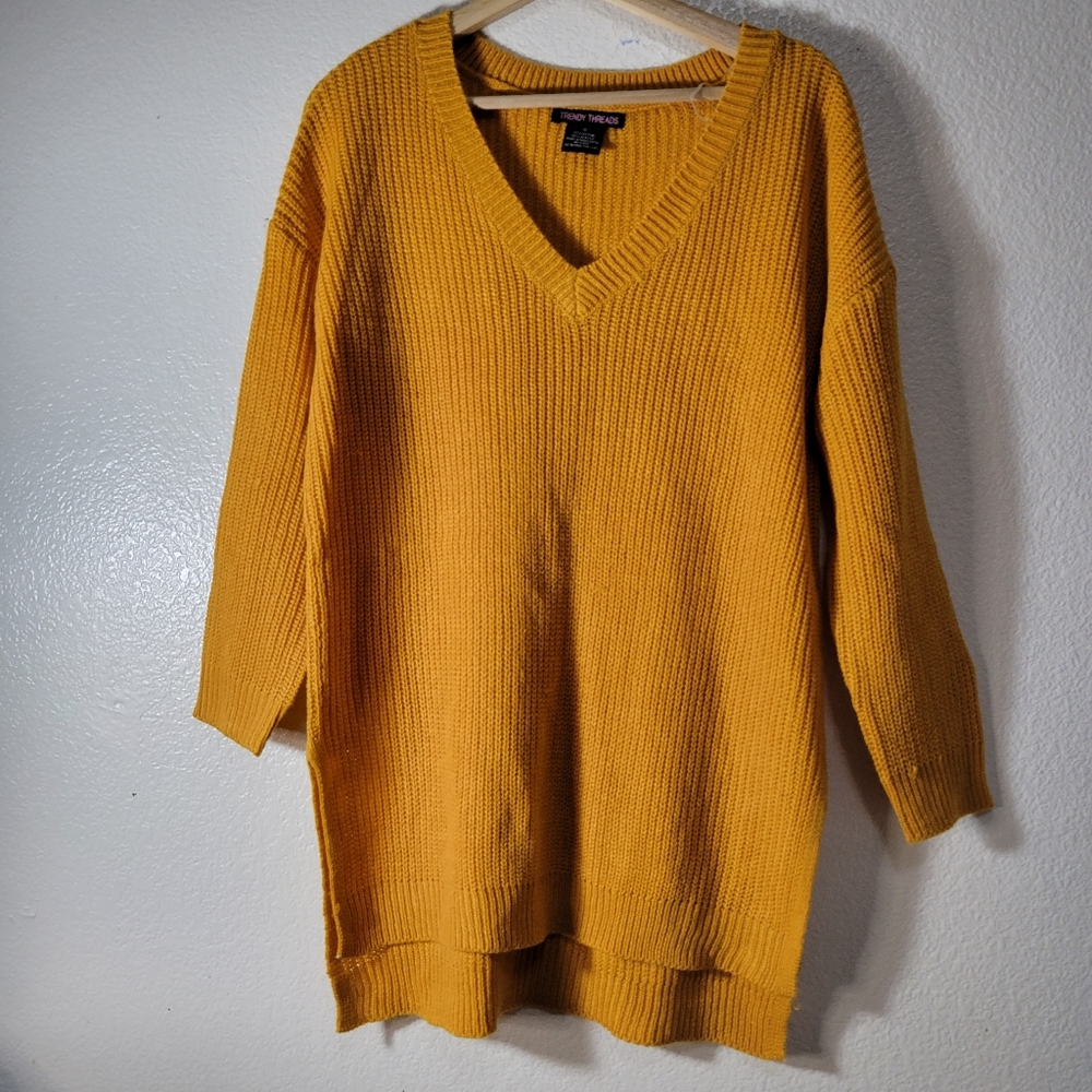 Trendy Threads Knit Tunic Sweater